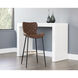 Lyla 41 inch Antique Brown Barstool, Set Of 2
